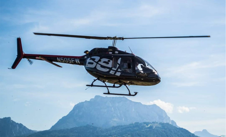 Bell 505 Helicopter to Halong Bay from Hanoi